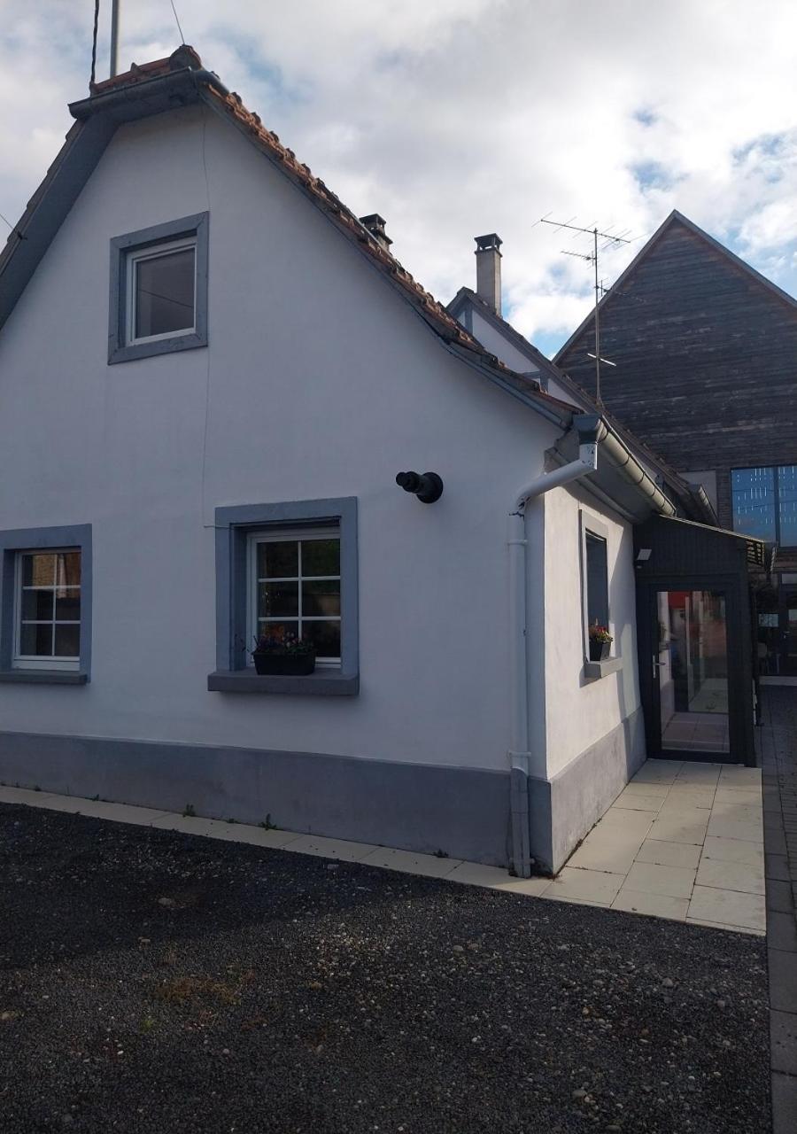 Charmant Cottage De Village Wittisheim Exterior foto