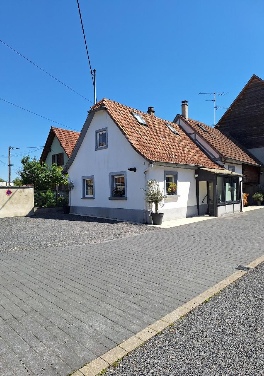 Charmant Cottage De Village Wittisheim Exterior foto